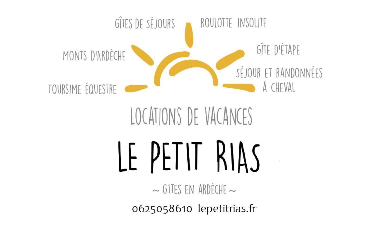 Le Petit Rias Gite Soleil Saint Maurice en Chalencon Exterior foto