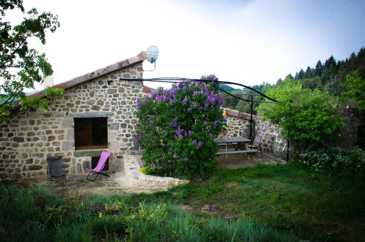 Le Petit Rias Gite Soleil Saint Maurice en Chalencon Exterior foto