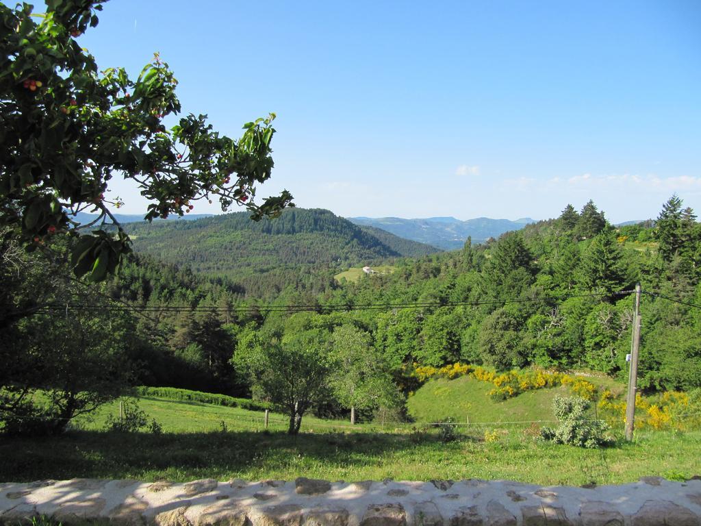 Le Petit Rias Gite Soleil Saint Maurice en Chalencon Exterior foto